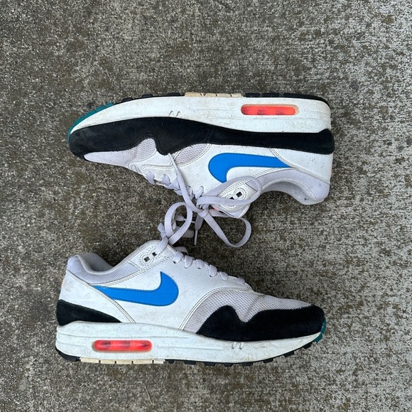 Nike Air Max 1 Photo Blue Shoes Size 9 - Picture 2 of 7